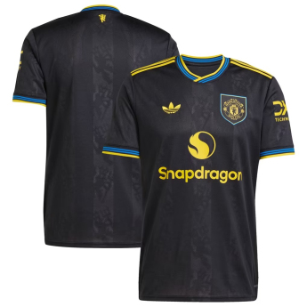 Manchester United futball mez 2025/26 Third Replica Jersey - Black