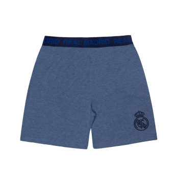 Real Madrid férfi pizsama Short Blue Marl
