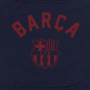 FC Barcelona gyerek kapucnis pulóver Hoody blue