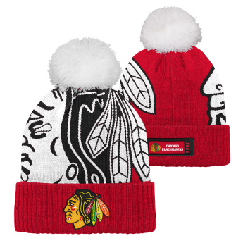 Chicago Blackhawks gyerek téli sapka Big Face
