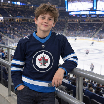 Winnipeg Jets gyerek jégkorong mez blue Replica Home Jersey