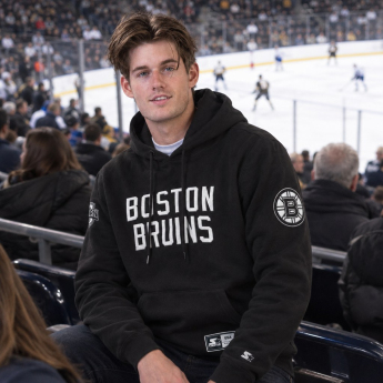 Boston Bruins férfi kapucnis pulóver Hat-Trick Hoodie