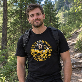 Boston Bruins férfi póló David Krejčí #46 Exclusive Collection