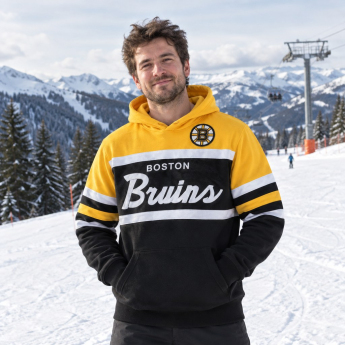 Boston Bruins férfi kapucnis pulóver Head Coach Hoodie black