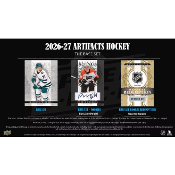NHL dobozok NHL hokikártyák Deck Artifacts Hockey Hobby Box