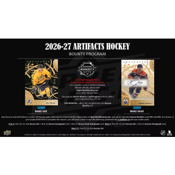 NHL dobozok NHL hokikártyák Deck Artifacts Hockey Hobby Box