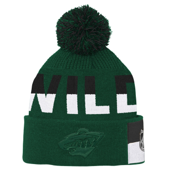 Minnesota Wild gyerek téli sapka Faceoff Jacquard Knit