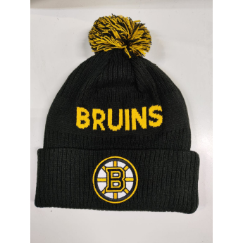 Boston Bruins gyerek téli sapka Cufed Knit With Pom