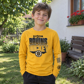 Boston Bruins gyerek hosszú ujjú póló Stand Out Ls Ctn