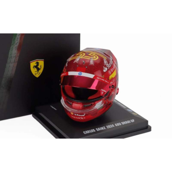 Model přilby Carlos Sainz - SF Abu Dhabi 2024 1:5 LookSmart