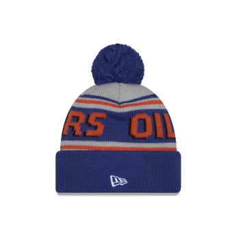 Edmonton Oilers téli sapka NHL Pom Wordmark