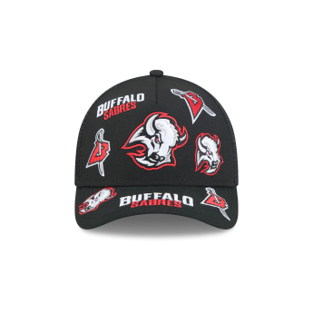 Buffalo Sabres baseball sapka NHL 9FORTY M-Crown A-Frame Trucker All Over black