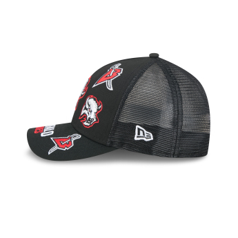 Buffalo Sabres baseball sapka NHL 9FORTY M-Crown A-Frame Trucker All Over black