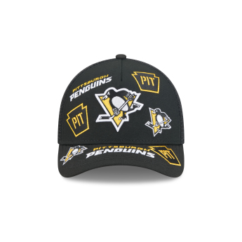 Pittsburgh Penguins baseball sapka NHL 9FORTY M-Crown A-Frame Trucker All Over