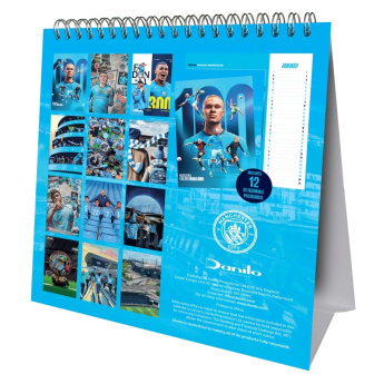 Manchester City naptár Desktop Calendar 2027