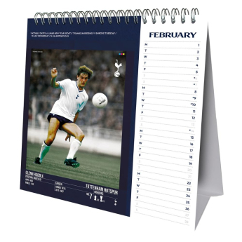 Tottenham Hotspur FC Desktop Calendar 2027