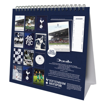 Tottenham Hotspur FC Desktop Calendar 2027