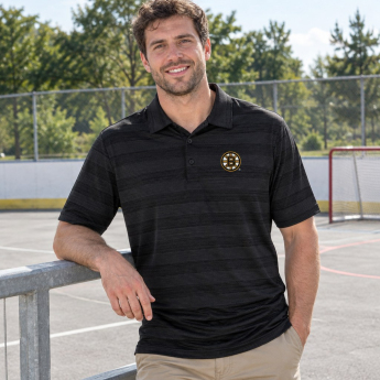 Boston Bruins pólóing Antigua Compass Black