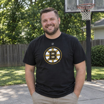 Boston Bruins férfi póló #30 Tim Thomas black
