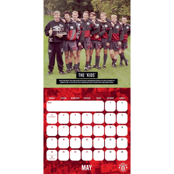 Manchester United naptár Legends Square 2027