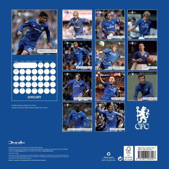 FC Chelsea naptár Legends Square 2027
