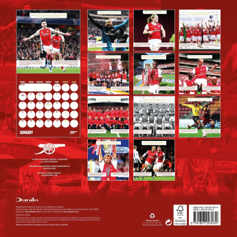 FC Arsenal naptár Legends Square 2027