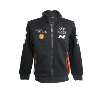 Hyundai Motorsport férfi pulóver Zip navy 2026