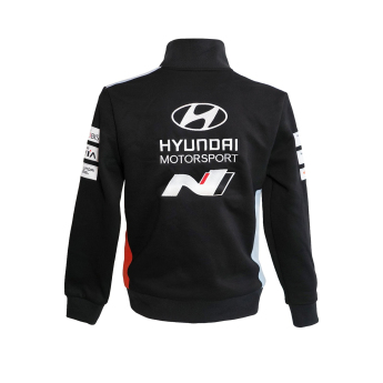 Hyundai Motorsport férfi pulóver Zip navy 2026