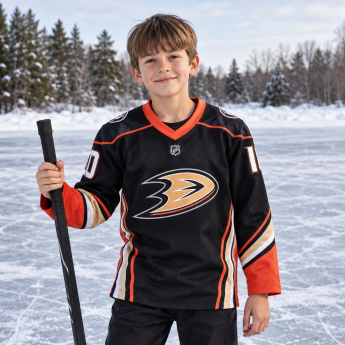 Anaheim Ducks gyerek jégkorong mez black #10 Corey Perry Replica Home Jersey