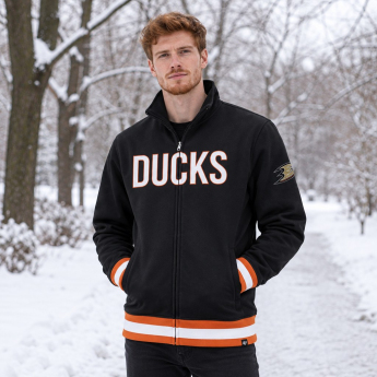 Anaheim Ducks férfi pulóver Full Blast ‘47 Legendary Track Jacket