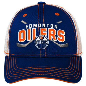 Edmonton Oilers gyerek baseball sapka Lockup Meshback Adjustable