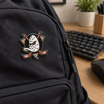Anaheim Ducks jelvény Enamel Pin Jewelry Card