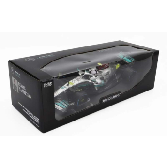 autó és motor modellek model 1/18 Mercedes AMG F1 W13 Lewis Hamilton Monaco GP 2022
