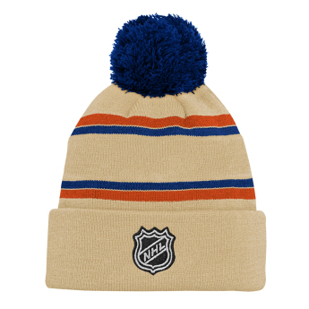 Edmonton Oilers gyerek téli sapka NHL 3Rd Jersey Jacquard Cuff Pom