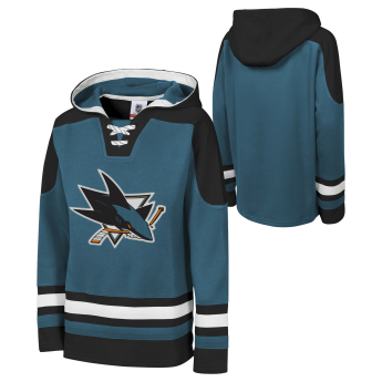 San Jose Sharks gyerek kapucnis pulóver NHL Ageless Must Have – Home Pullover