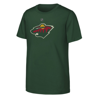Minnesota Wild gyerek póló NHL Primary Logo Short Sleeve