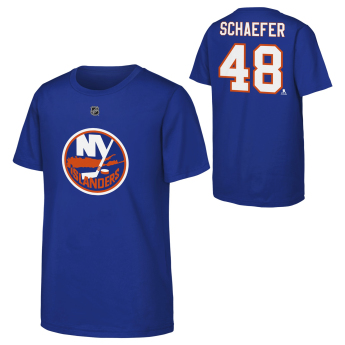 New York Islanders gyerek póló NHL Flat Name & Number Short Sleeve Cotton