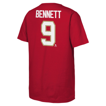 Florida Panthers gyerek póló NHL Flat Name & Number Short Sleeve Cotton