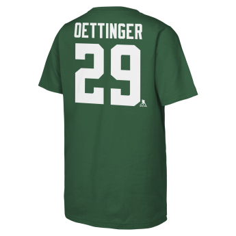 Dallas Stars gyerek póló NHL Flat Name & Number Short Sleeve Cotton