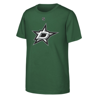 Dallas Stars gyerek póló Mikko Rantanen #96 NHL Flat Name & Number Short Sleeve Cotton