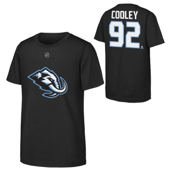 Utah Hockey Club gyerek póló NHL Flat Name & Number Short Sleeve Cotton