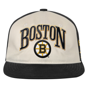 Boston Bruins gyerek baseball sapka NHL Flatbrim Arch Deadstock Snapback