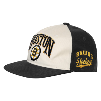 Boston Bruins gyerek baseball sapka NHL Flatbrim Arch Deadstock Snapback