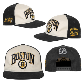 Boston Bruins gyerek baseball sapka NHL Flatbrim Arch Deadstock Snapback