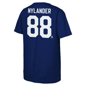 Toronto Maple Leafs gyerek póló NHL Flat Name & Number Short Sleeve Cotton