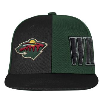 Dětská kšiltovka Minnesota Wild NHL Icebound Flatbrim Snapback