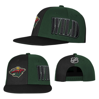 Minnesota Wild gyerek baseball sapka NHL Icebound Flatbrim Snapback