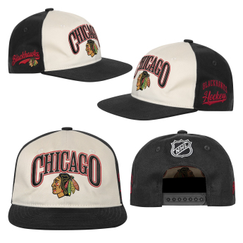 Chicago Blackhawks gyerek baseball sapka NHL Flatbrim Arch Deadstock Snapback