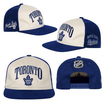Toronto Maple Leafs gyerek baseball sapka NHL Flatbrim Arch Deadstock Snapback