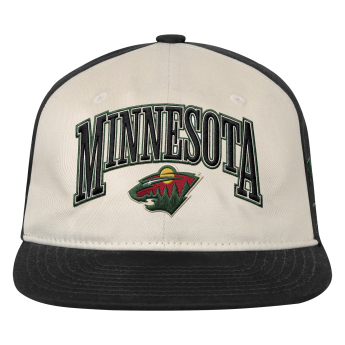 Minnesota Wild gyerek baseball sapka NHL Flatbrim Arch Deadstock Snapback